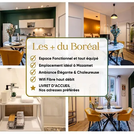 Le Boréal - Confort Lit Queen Size Apartamento Mazamet